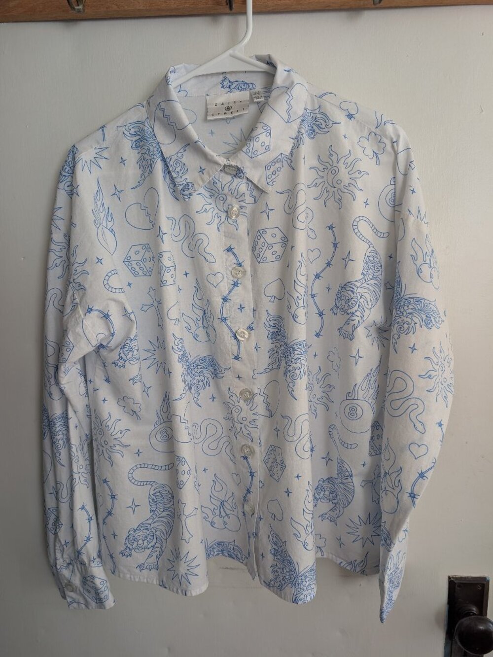 Daisy Street Women's Shirt Vintage tattoo theme